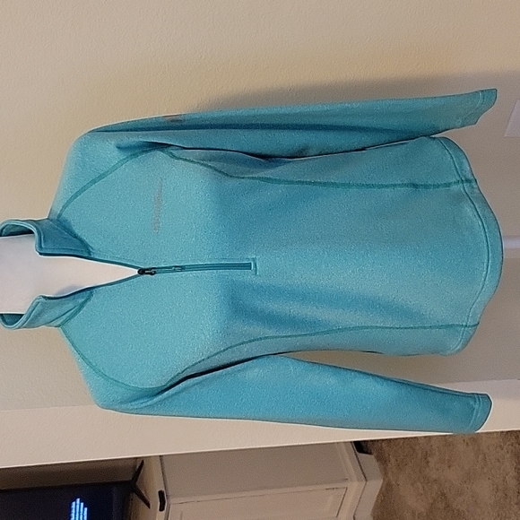 EDDIE BAUER WOMEN'S  FIRST ASCENT COLLECTION QUARTER NECK ZIP PULLOVER.....SMALL - Picture 2 of 12